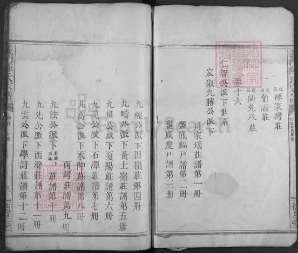 湖北省黄石市阳新县洋港镇陈氏德星堂族谱-义门陈氏宗谱.pdf电子版插图4
