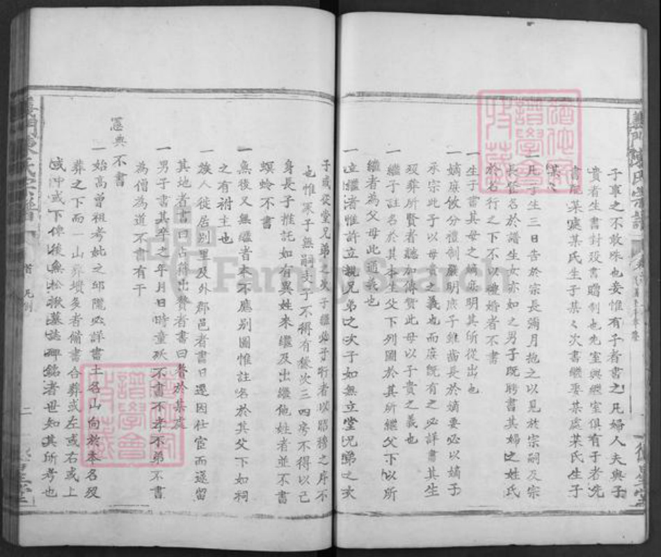 湖北省黄石市阳新县木港镇陈氏德星堂族谱-义门陈氏宗谱.pdf电子版插图4