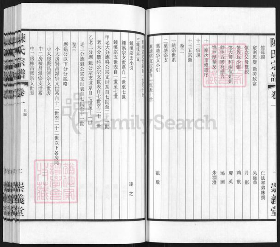 江苏省无锡市宜兴市和桥镇陈氏崇义堂族谱-宜兴钟溪陈氏宗谱.pdf电子版插图4