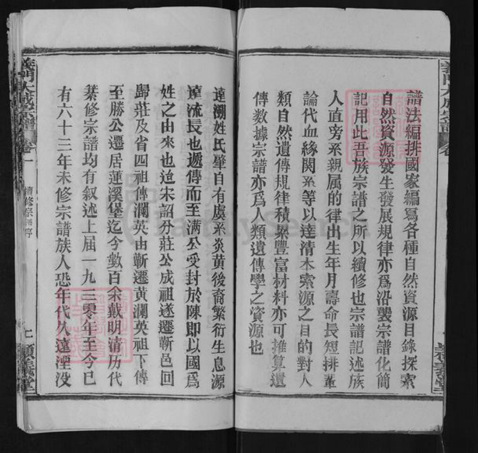 湖北省黄冈市浠水县竹瓦镇陈氏颖义堂族谱-义门陈氏宗谱.pdf电子版插图3