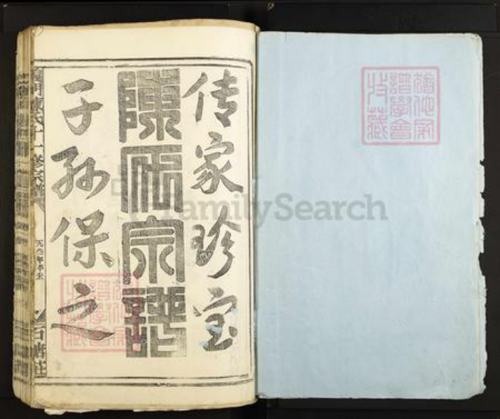 江西省南昌市安义县陈氏族谱-义门陈氏十一修宗谱.pdf电子版插图1