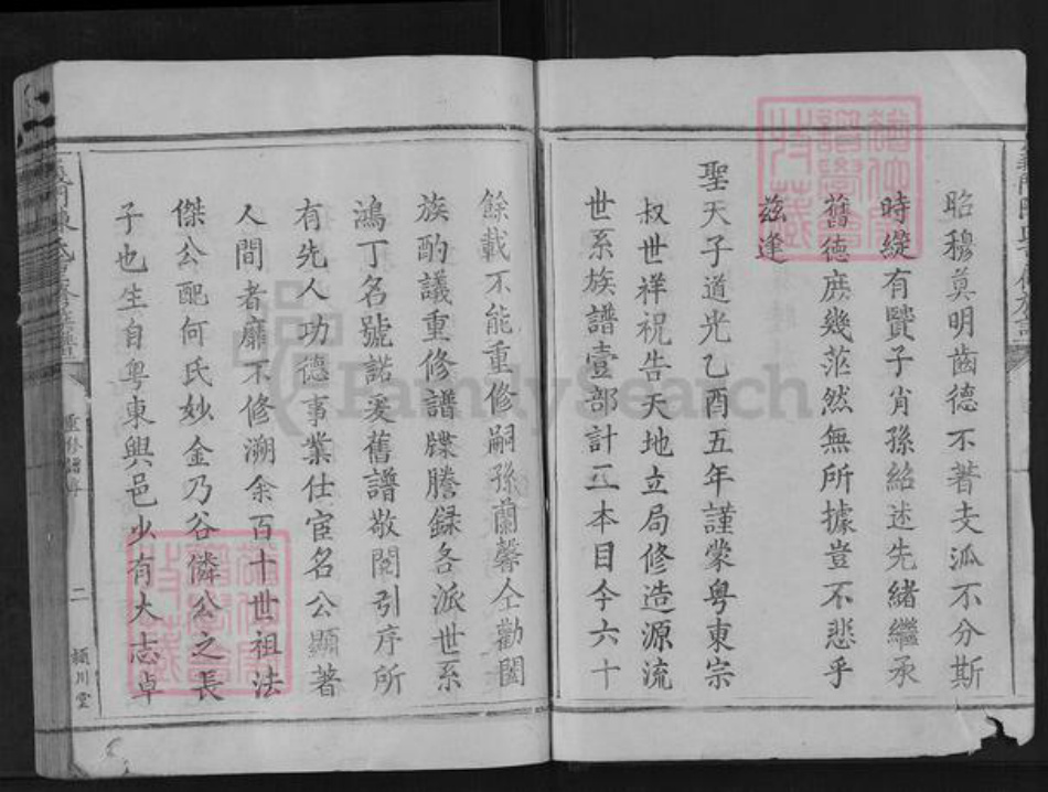 江西省宜春市丰城市陈氏颖川堂族谱-颖川义门陈氏重修族谱.pdf电子版插图3
