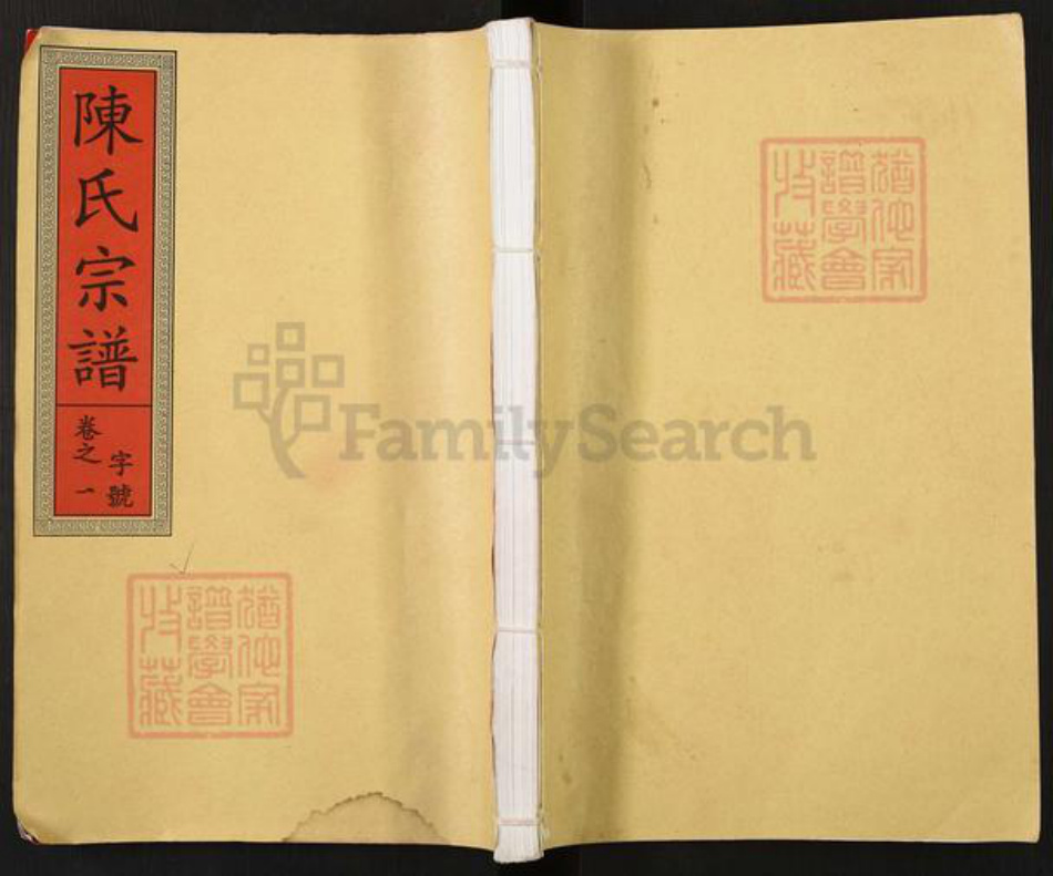 安徽省六安市陈氏义门堂族谱-陈氏宗谱.pdf电子版插图