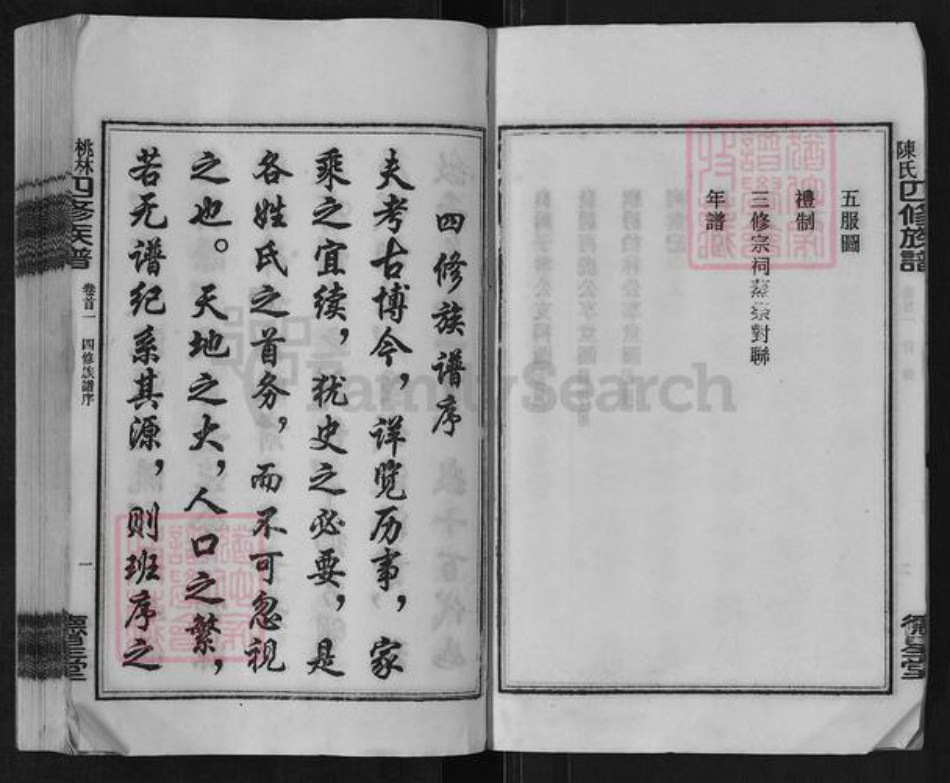 湖南省湘潭市湘乡市湘乡陈氏德星堂族谱-桃林陈氏四修族谱.pdf电子版插图4