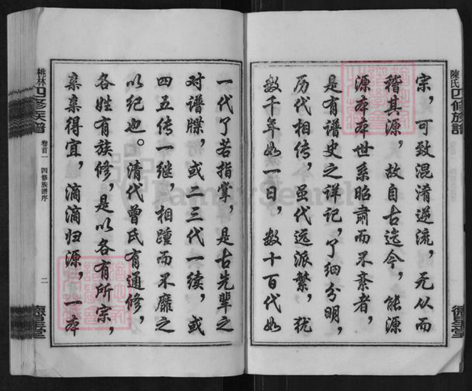 湖南省湘潭市湘乡市湘乡陈氏德星堂族谱-桃林陈氏四修族谱.pdf电子版插图5