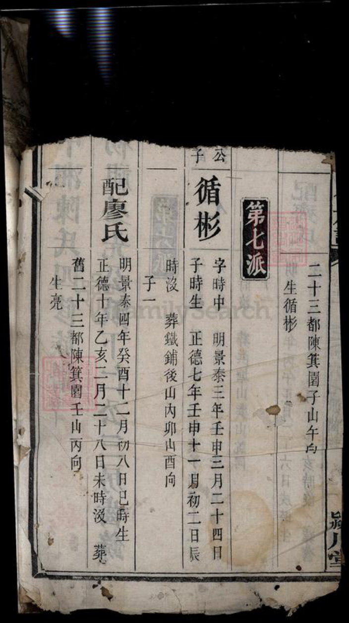 湖南省湘潭市湘潭县陈氏族谱-湘中陈氏四修族谱[22卷].pdf电子版插图2