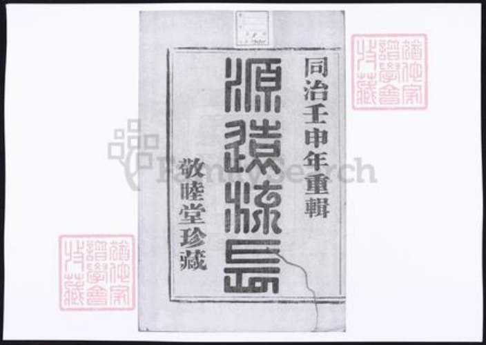 浙江省杭州市萧山区萧山陈氏族谱-萧山长浜陈氏宗谱.pdf电子版插图2