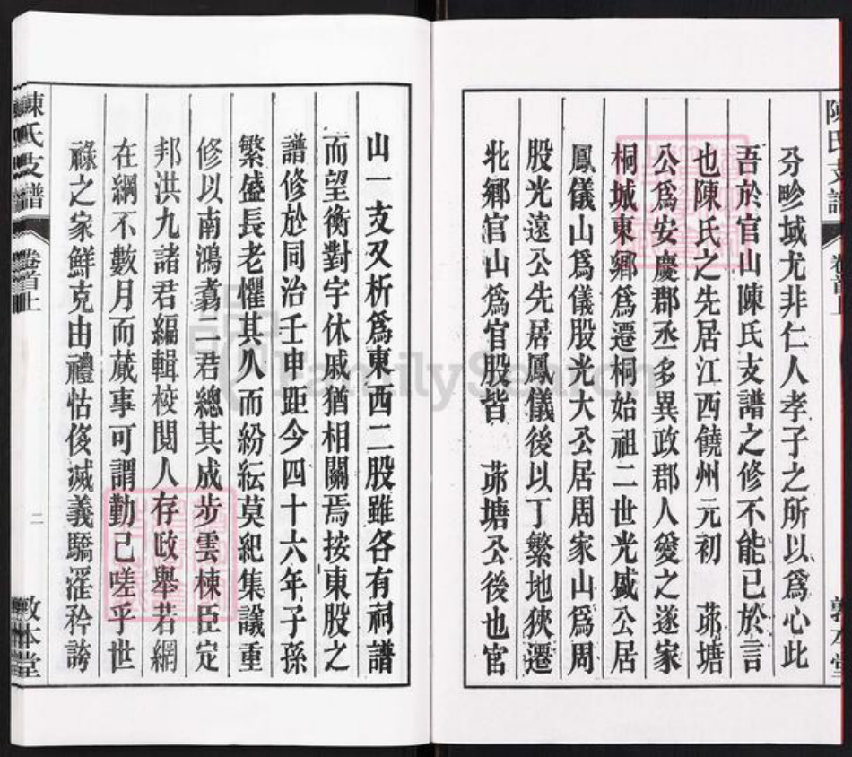 安徽省安庆市桐城市陈氏族谱-陈氏支谱[10卷首2卷].pdf电子版插图2