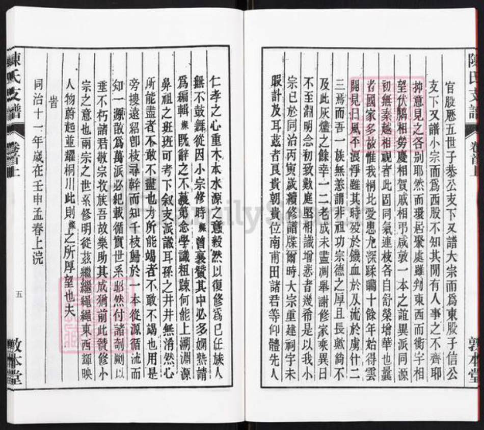 安徽省安庆市桐城市陈氏族谱-陈氏支谱[10卷首2卷].pdf电子版插图5