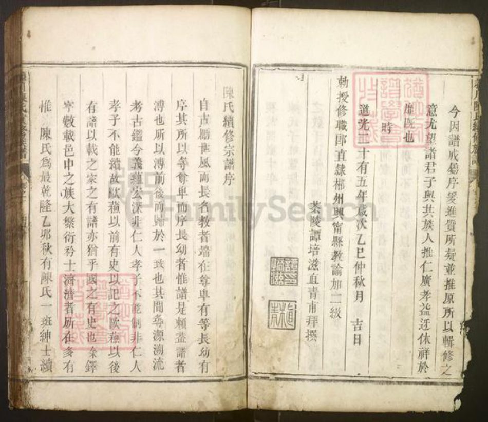 湖南省株洲市茶陵县陈氏族谱-颖川陈氏续修族谱[10卷].pdf电子版插图4