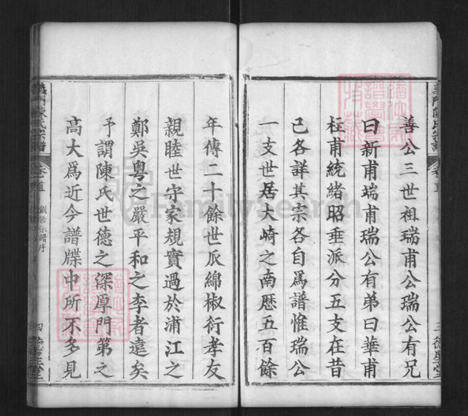 湖北省黄冈市陈氏族谱-义门陈氏宗谱[9卷首5卷].pdf电子版插图4