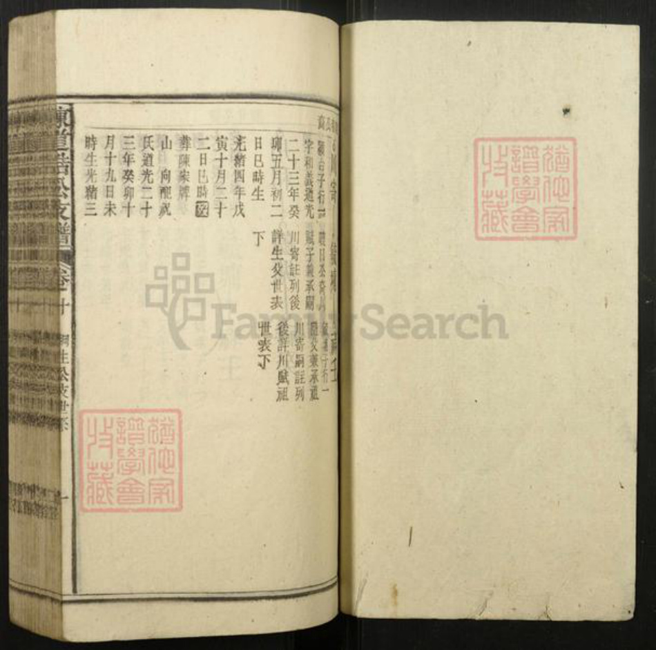 安徽省安庆市宿松县陈氏族谱-陈道浣涧渲公支谱.pdf电子版插图1