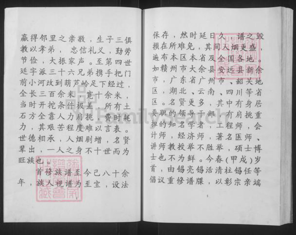 江西省赣州市赣县区成氏启英堂族谱-赣邑茅店东田启英堂二修宗谱.pdf电子版插图5