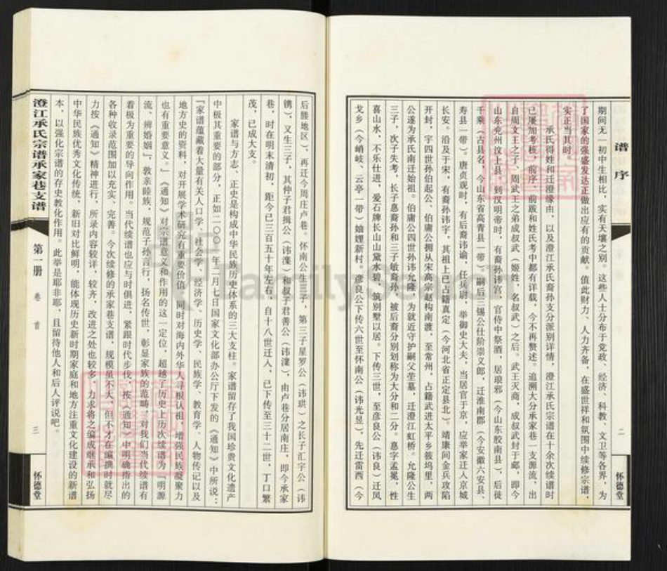 江苏省无锡市江阴市周庄镇承氏怀德堂族谱-澄江承氏宗谱大分承家巷支谱.pdf电子版插图3