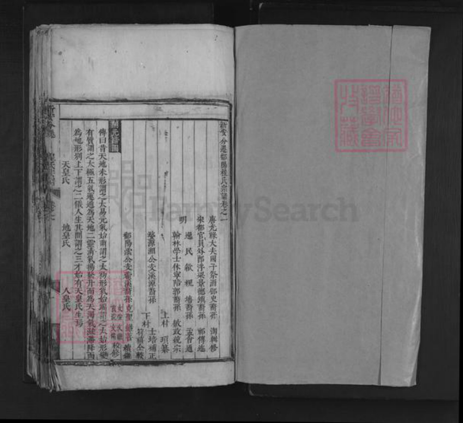 江西省上饶市鄱阳县程氏族谱-新安分迁鄱阳程氏宗谱.pdf电子版插图1
