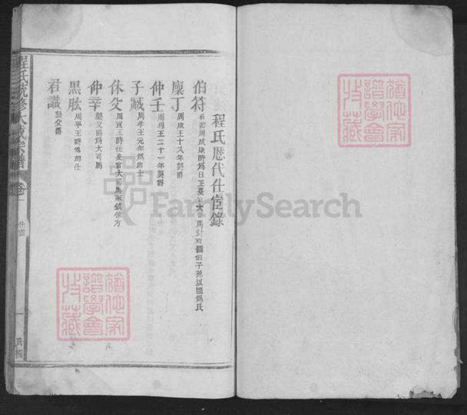 江西省九江市湖口县马影镇程氏族谱-程氏统修大成宗谱.pdf电子版插图1