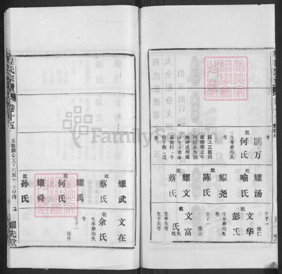 湖北省黄冈市浠水县散花镇程氏耀先堂族谱-程氏宗谱.pdf电子版插图2