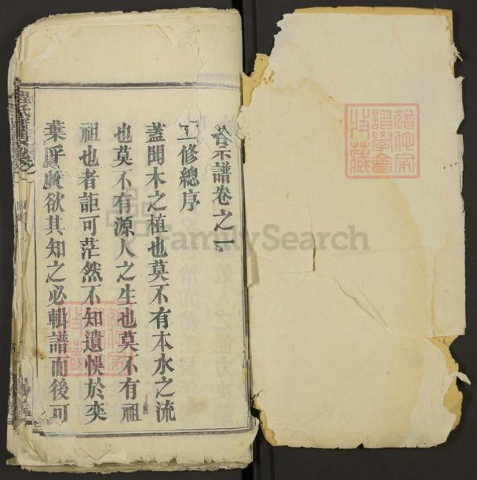 湖北省黄冈市浠水县巴河镇程氏崇德堂族谱-程氏宗谱.pdf电子版插图