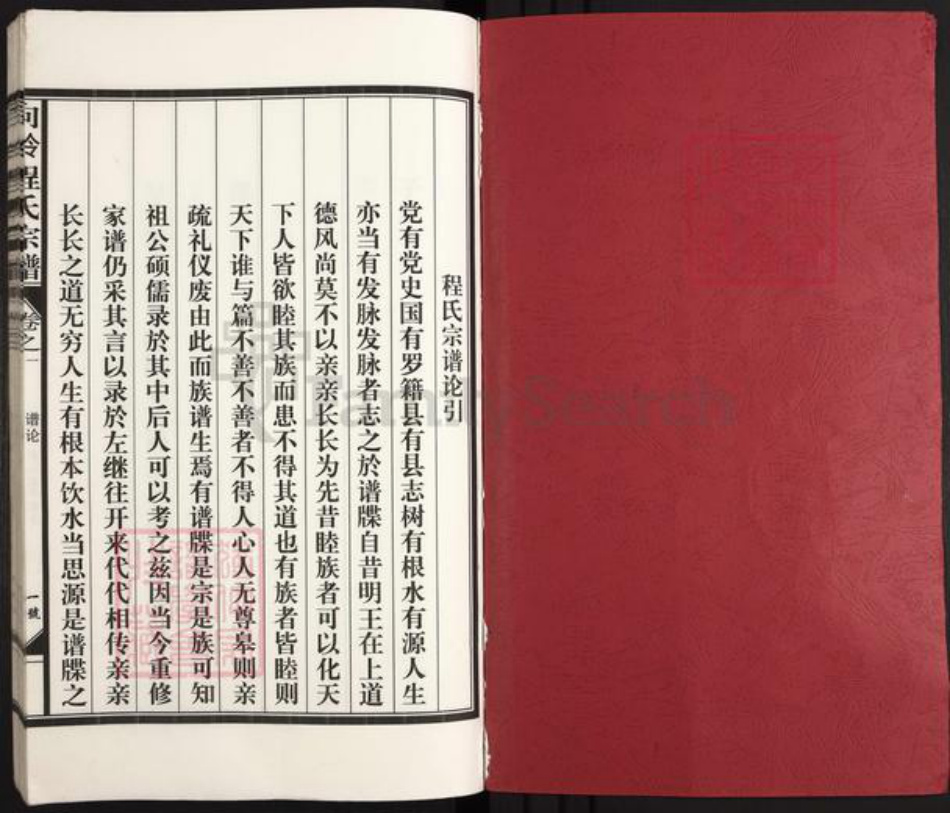 江西省上饶市鄱阳县程氏族谱-向坽程氏宗谱.pdf电子版插图1