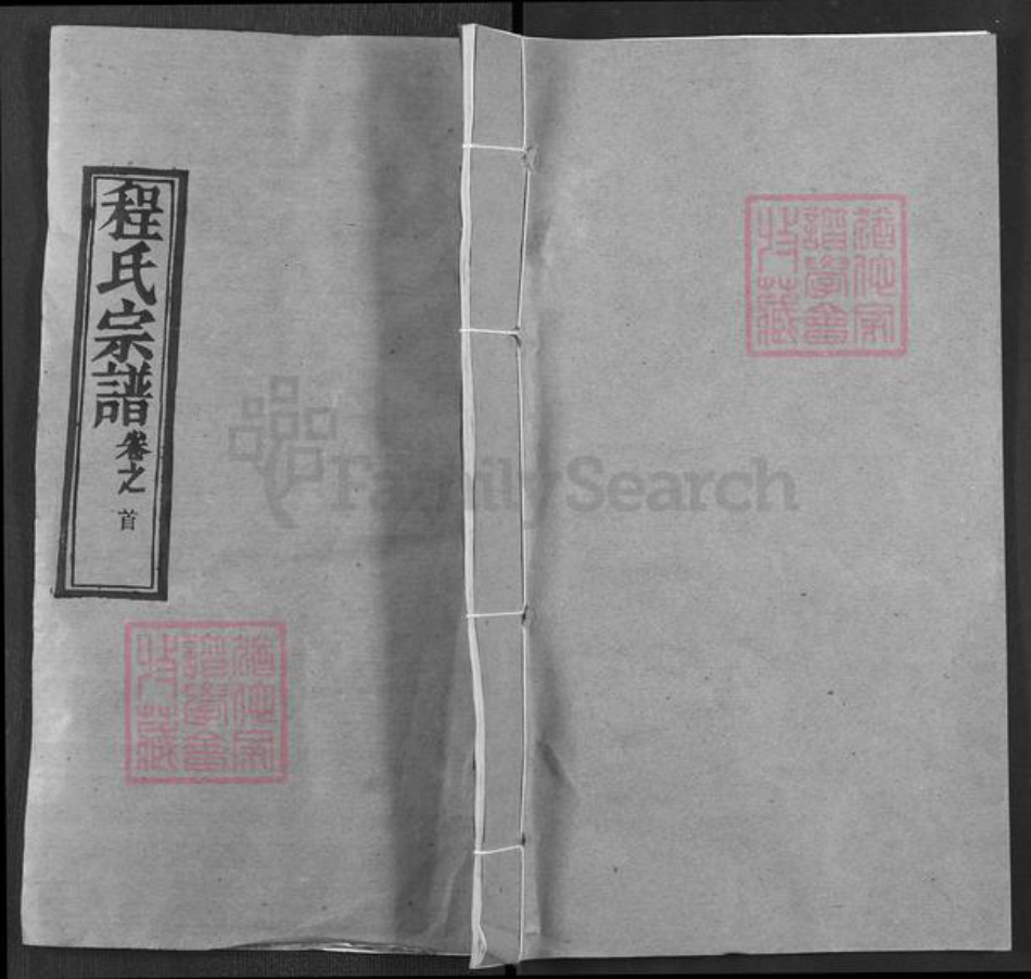 湖北省黄冈市程氏四箴堂族谱-程氏宗谱.pdf电子版插图