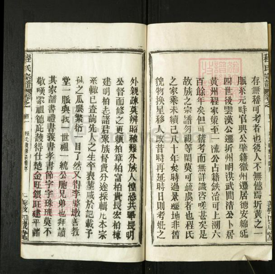 湖北省黄冈市程氏善教四箴堂族谱-程氏宗谱.pdf电子版插图2