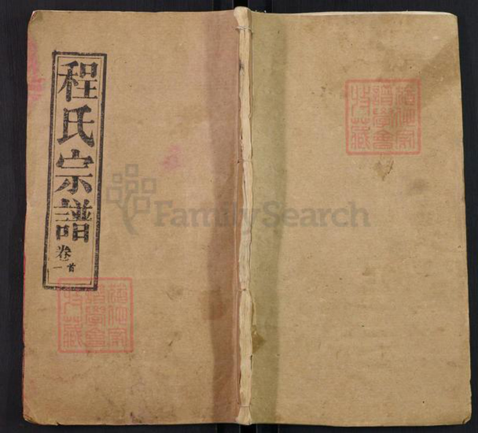 湖北省武汉市武昌区程氏瑞雪堂族谱-程氏宗谱.pdf电子版插图