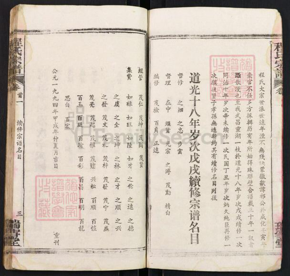 湖北省武汉市武昌区程氏瑞雪堂族谱-程氏宗谱.pdf电子版插图3