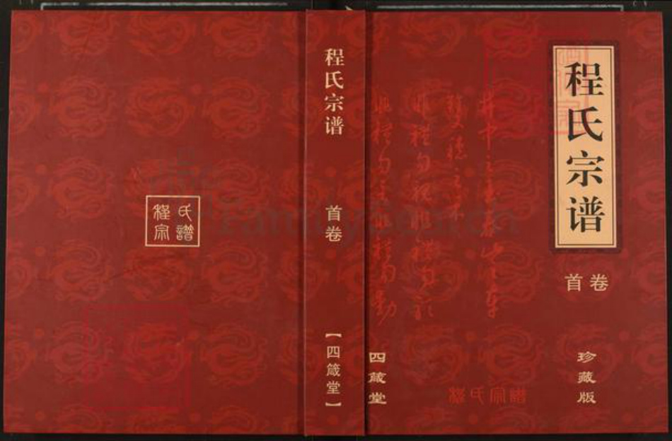 湖北省武汉市新洲区程氏四箴堂族谱-程氏宗谱.pdf电子版插图