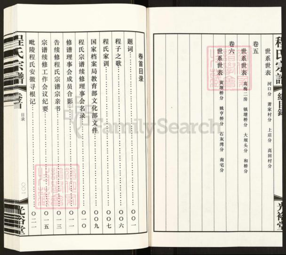 安徽省黄山市歙县郑村镇程氏光裕堂族谱-程氏宗谱.pdf电子版插图3