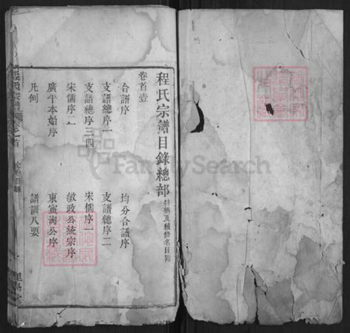 湖北省黄冈市红安县程氏族谱-程氏宗谱[62卷].pdf电子版插图1