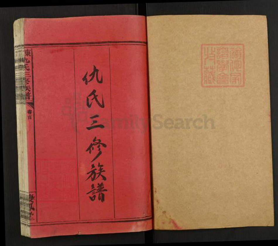 湖南省邵阳市邵东仇氏栖凤堂族谱-邵东仇氏三修族谱.pdf电子版插图1