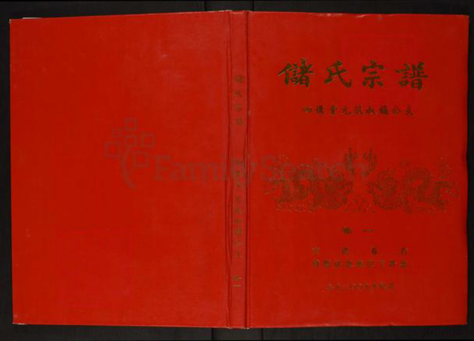 安徽省安庆市潜山市槎水镇储氏四德堂族谱-储氏宗谱.四德堂元股叔镛公支.pdf电子版插图