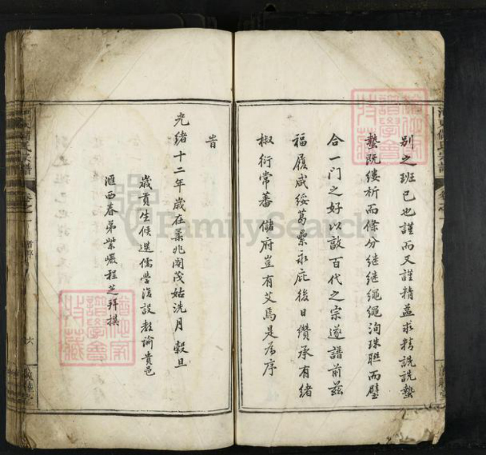 安徽省池州市石台县储氏敦睦堂族谱-河东储氏宗谱.pdf电子版插图5