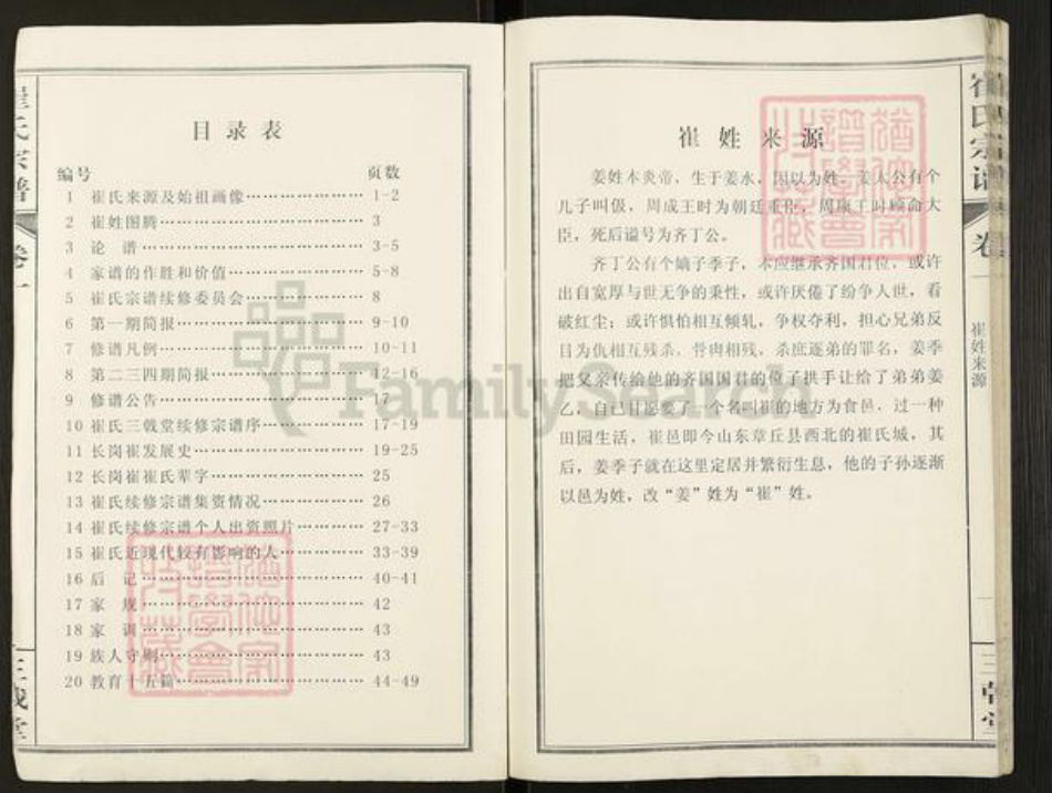 安徽省合肥市肥东县崔氏三戟堂族谱-长岗崔崔氏宗谱.pdf电子版插图3
