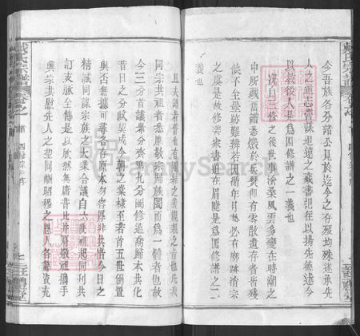 湖北省黄冈市戴氏注礼堂族谱-戴氏宗谱.pdf电子版插图3