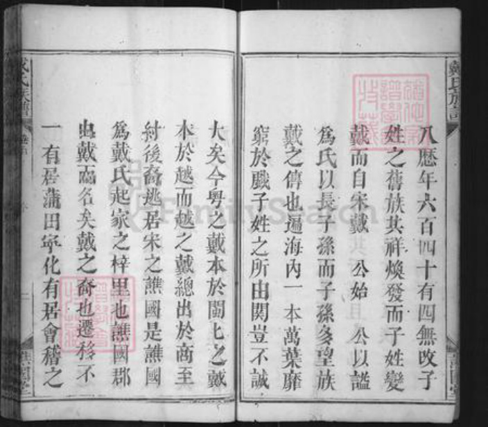 福建省三明市宁化县石壁镇戴氏谯国堂族谱-戴氏族谱.pdf电子版插图5