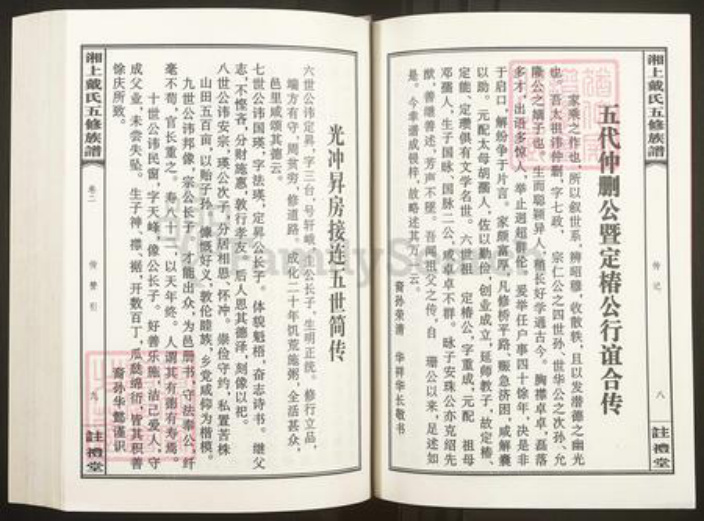 湖南省娄底市新化县三塘戴氏注礼堂族谱-湘上戴氏五修族谱.pdf电子版插图5