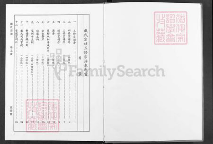 湖北省武汉市新洲区戴氏注礼堂族谱-戴氏宗谱.pdf电子版插图2