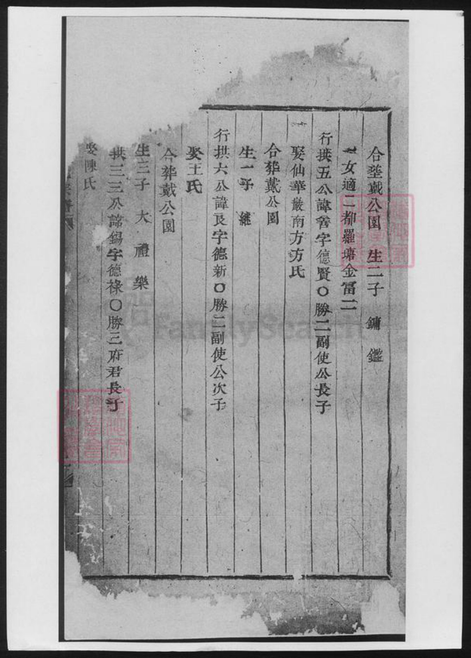 浙江省杭州市戴氏族谱-浦阳戴氏宗谱.pdf电子版插图1