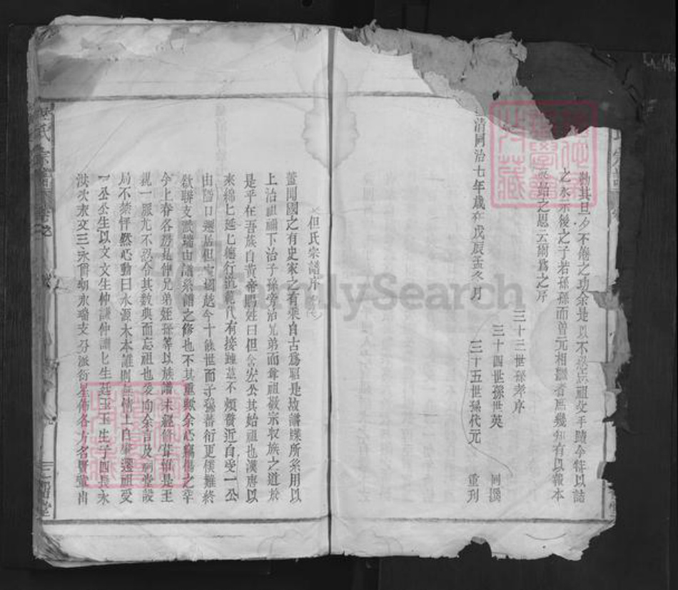 浙江省金华市但氏二留堂族谱-但氏宗谱.pdf电子版插图2