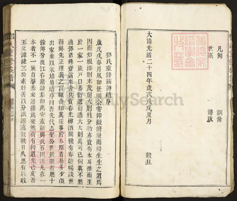 福建省龙岩市上杭县中都镇邓氏族谱-邓世重修族谱.pdf电子版插图2