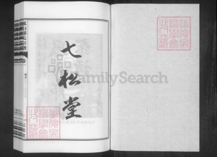 浙江省绍兴诸暨市暨阳街道邓氏七松堂族谱-暨阳凤山邓氏宗谱.pdf电子版插图1