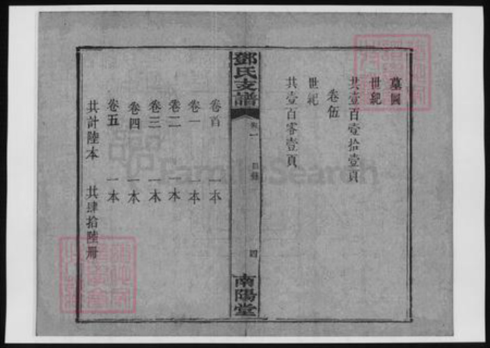 河南省南阳市邓氏族谱-楚南善邑河西六都余家滩邓氏支谱.pdf电子版插图5