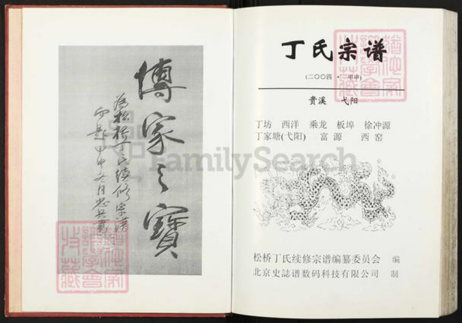 江西省鹰潭市贵溪市滨江镇丁氏族谱-丁氏宗谱.pdf电子版插图3