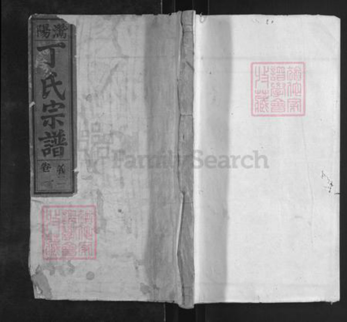 安徽省安庆市潜山市丁氏聚书堂族谱-灊阳丁氏宗谱.pdf电子版插图