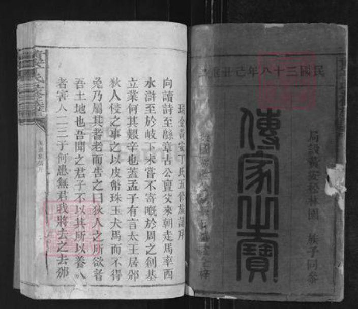 江西省赣州市瑞金市丁氏日盛堂族谱-清安丁氏五修族谱.pdf电子版插图1