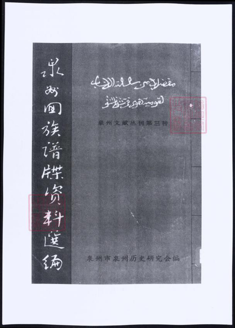 福建省泉州市福建省厦门市丁；李；苏；金氏族谱-[丁氏][李氏][金氏][苏氏]泉州回族谱牒资料汇编.pdf电子版插图