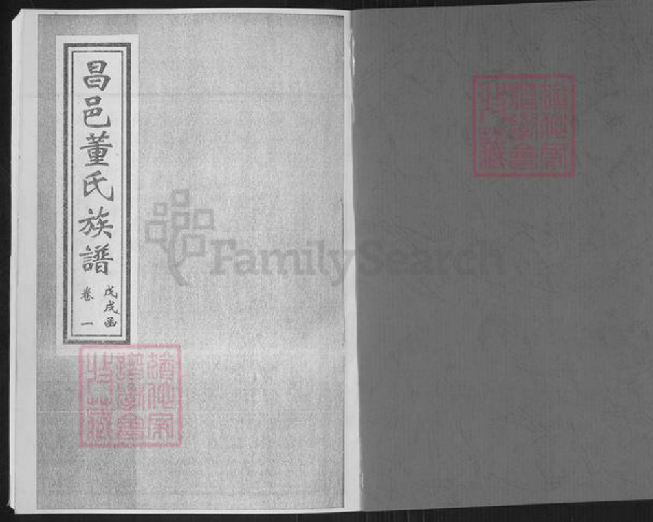 山东省潍坊市昌邑市奎聚街道董氏族谱-昌邑董氏族谱.pdf电子版插图1