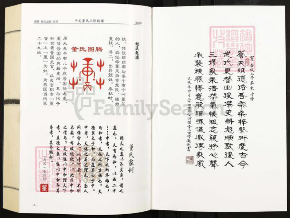 山西省阳泉市平定县董氏梦花堂族谱-山西平定董氏族谱.pdf电子版插图1