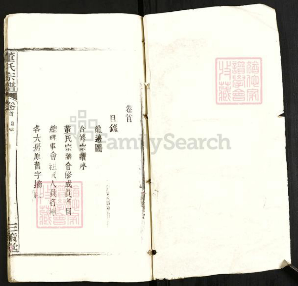 湖北省武汉市新洲区董氏三策堂族谱-董氏宗谱.pdf电子版插图1